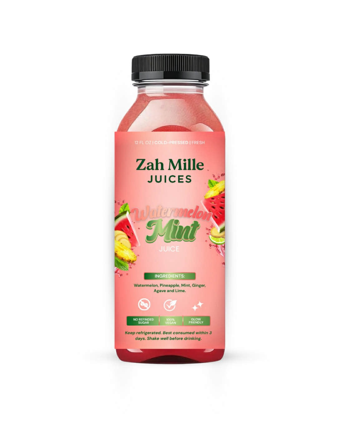 Watermelon Mint Juice (3 pack)